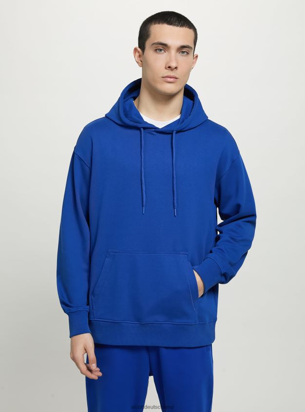 Kleidung de Alcott Männer Sweatshirt mit Kapuze und Beuteltasche wh1 naturweiß 88J68R675