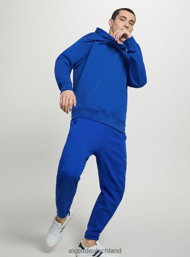 Kleidung de Alcott Männer Sweatshirt mit Kapuze und Beuteltasche wh1 naturweiß 88J68R675