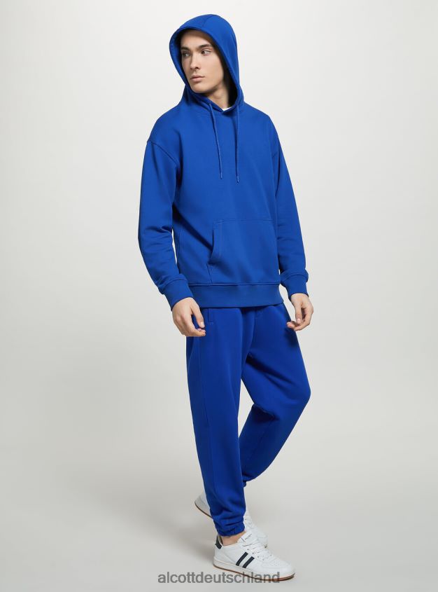 Kleidung de Alcott Männer Sweatshirt mit Kapuze und Beuteltasche wh1 naturweiß 88J68R675