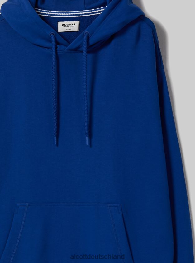 Kleidung de Alcott Männer Sweatshirt mit Kapuze und Beuteltasche wh1 naturweiß 88J68R675