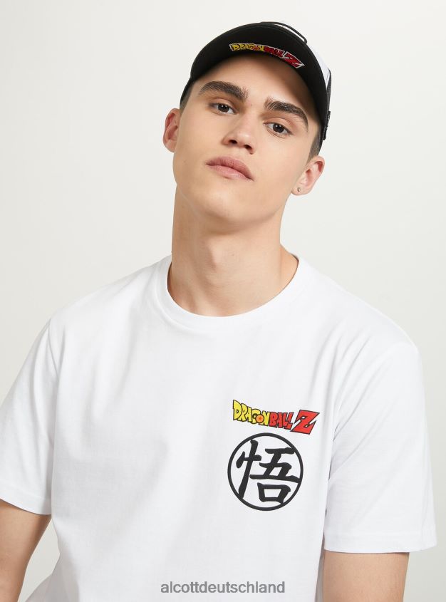 Kleidung de Alcott Männer Dragonball-T-Shirt wh3 weiß 88J68R660