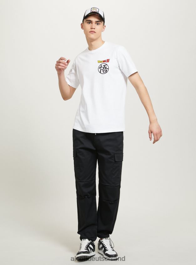 Kleidung de Alcott Männer Dragonball-T-Shirt wh3 weiß 88J68R660