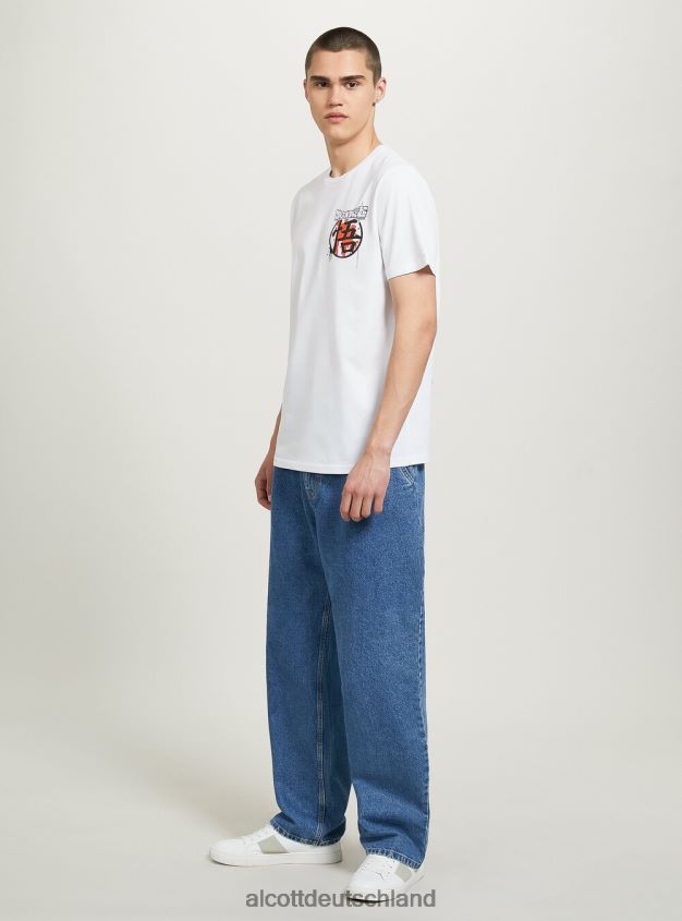 Kleidung de Alcott Männer Dragonball-T-Shirt wh3 weiß 88J68R665