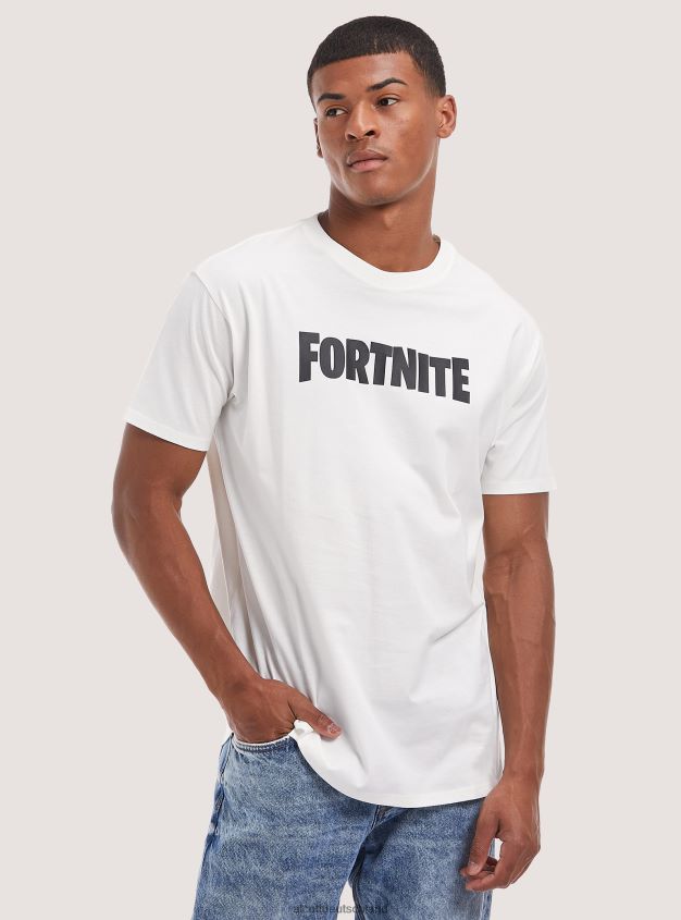 Kleidung de Alcott Männer Fortnite-T-Shirt Schwarz 88J68R903