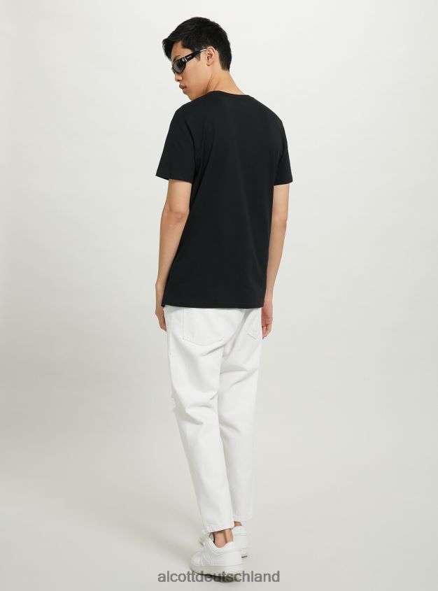 Kleidung de Alcott Männer Rolling-Stones-T-Shirt bk1 schwarz 88J68R790