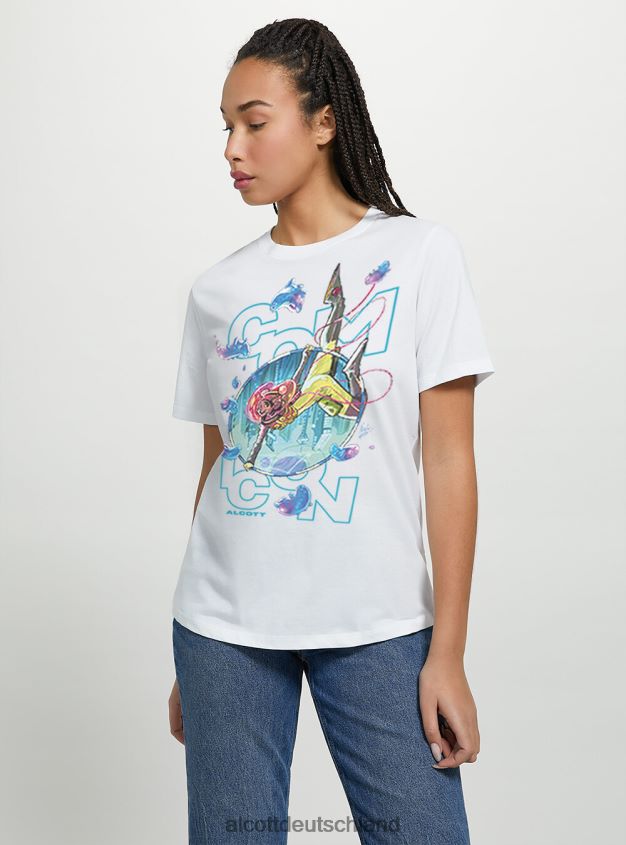 Kleidung de Alcott Männer offizielles T-Shirt Sa2 Sand mittel 88J68R386