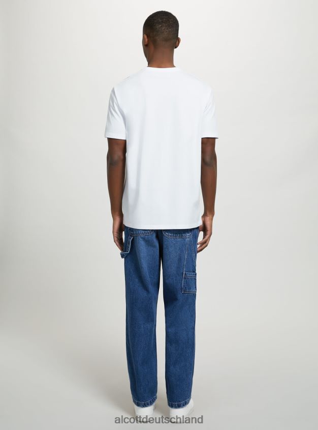 Kleidung de Alcott Männer offizielles T-Shirt Sa2 Sand mittel 88J68R386