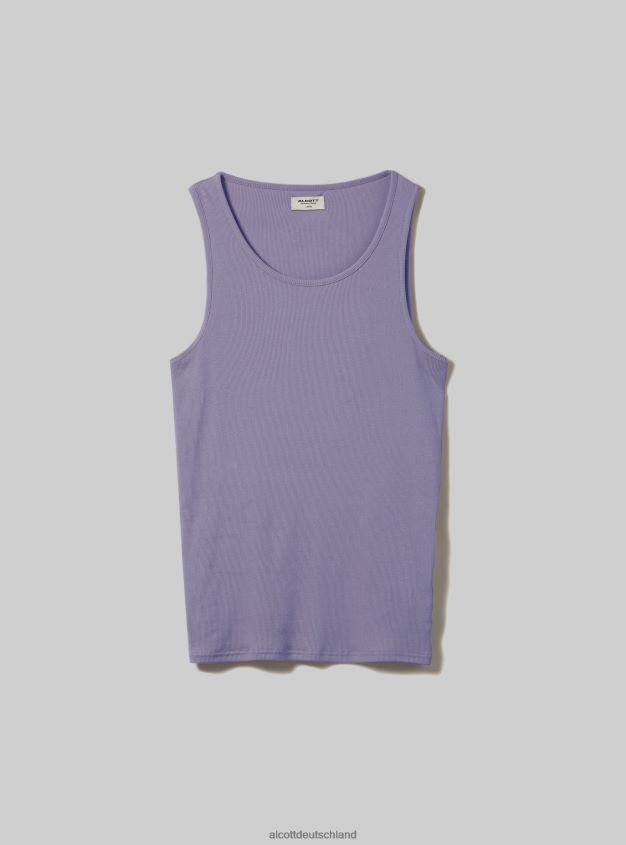 Kleidung de Alcott Männer Canotta in Rippe in Tinta Unita wh1 naturweiß 88J68R929