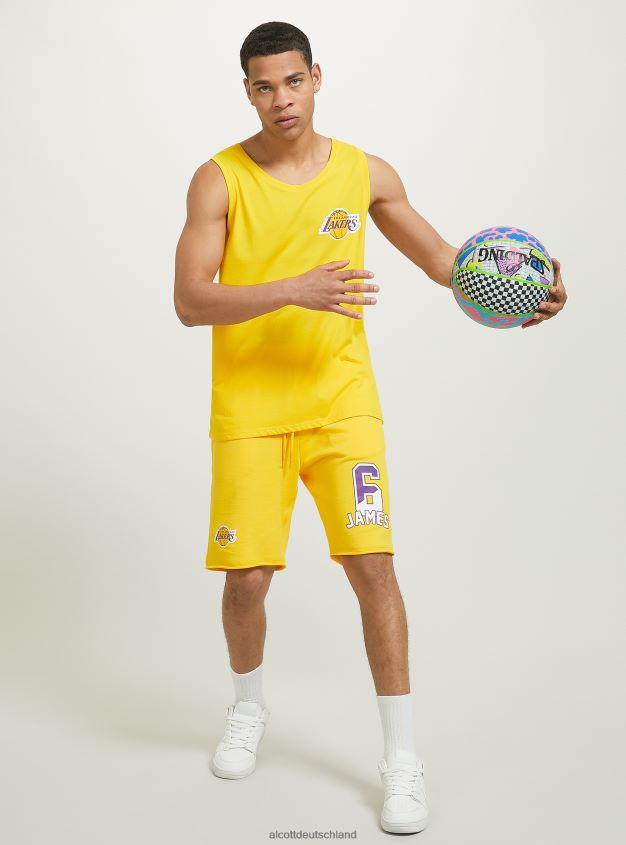 Kleidung de Alcott Männer NBA-Tanktop ye2 gelbes Medium 88J68R1100
