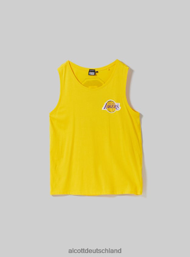 Kleidung de Alcott Männer NBA-Tanktop ye2 gelbes Medium 88J68R1100