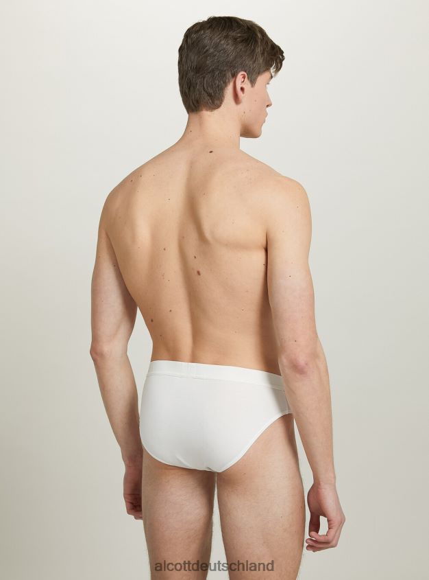 Kleidung de Alcott Männer Set mit 3 Paar Slips aus Stretch-Baumwolle bk1/mgy2/mgy1 88J68R1127
