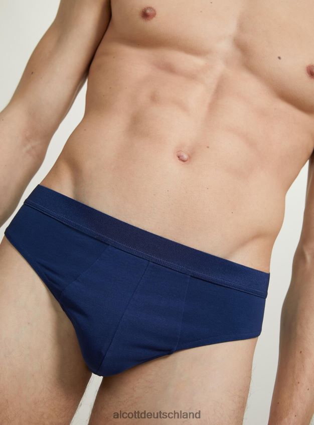 Kleidung de Alcott Männer Set mit 3 Paar Slips aus Stretch-Baumwolle bk1/mgy2/mgy1 88J68R884