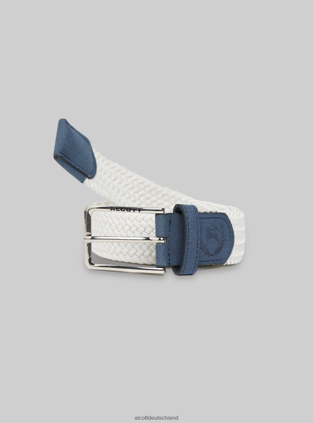 Zubehör de Alcott Männer cintura intrecciata bk1 schwarz 88J68R1204