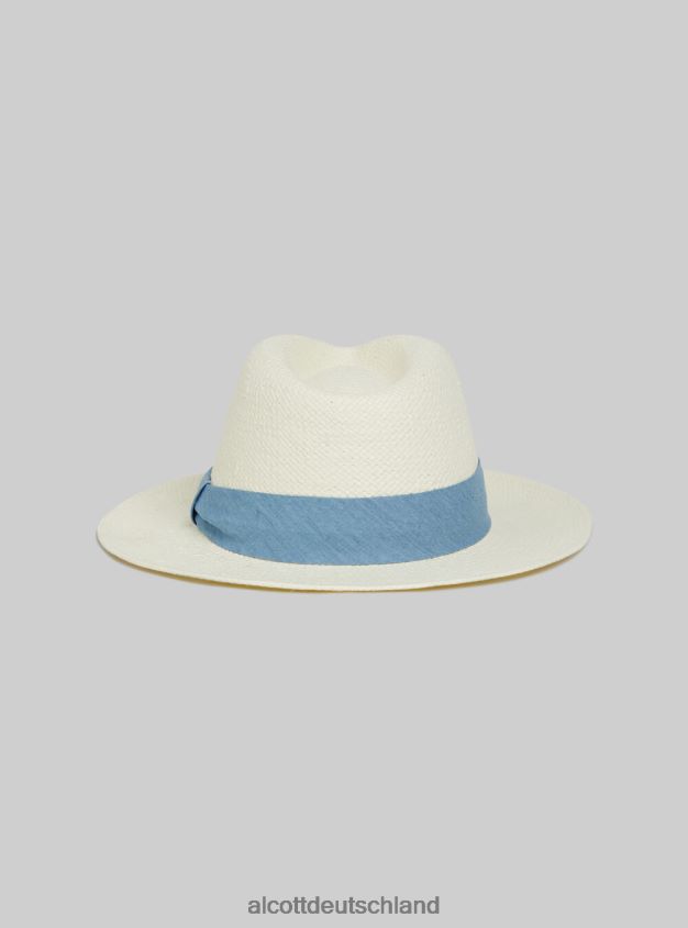 Zubehör de Alcott Männer cappello intrecciato wh2 weiß 88J68R699