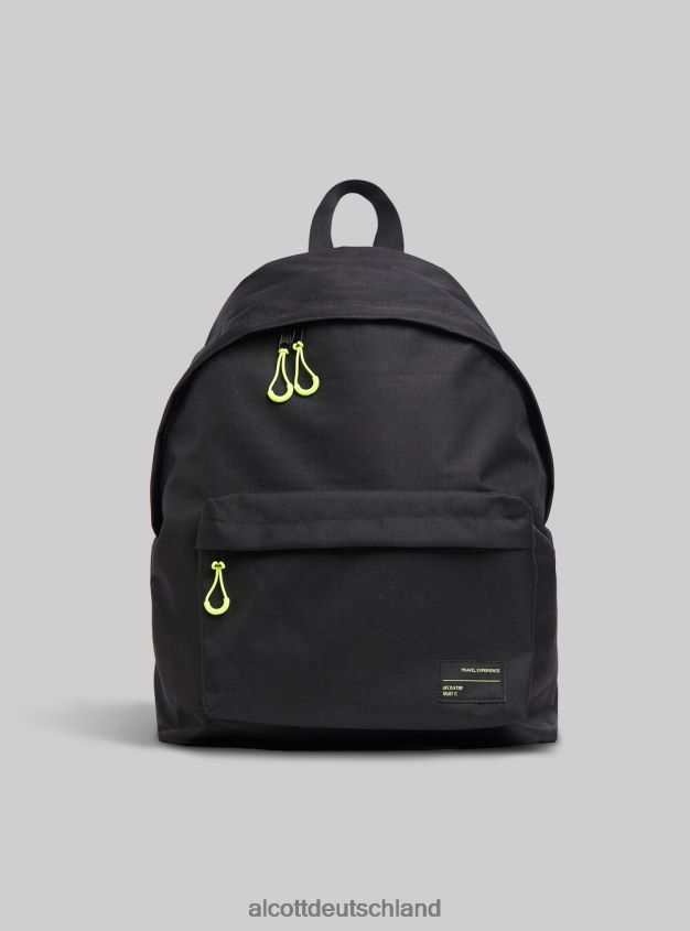 Zubehör de Alcott Männer Zaino in Tinta Unita bk1 schwarz 88J68R571